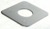 Switch Plate for Freightliner Utility Lights On/Off Stainless Block GG#68773