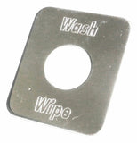 GG Toggle Switch Plate for Freightliner Washer/Wiper Stainless Steel #68774