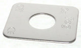 GG Switch Plate for Freightliner Fog Light On/Off Stainless Block Letters #68777