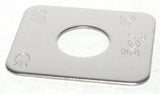GG Switch Plate for Freightliner Fog Light On/Off Stainless Block Letters #68777