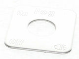 GG Switch Plate for Freightliner Fog Light On/Off Stainless Block Letters #68777