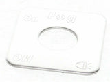 GG Switch Plate for Freightliner Fog Light On/Off Stainless Block Letters #68777