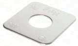 GG Switch Plate for Freightliner Fog Light On/Off Stainless Block Letters #68777