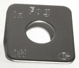 GG Switch Plate for Freightliner Fog Light On/Off Stainless Block Letters #68777
