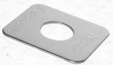 Switch Plate for Freightliner Engine Fan Manual/Automatic Stainless GG#68778