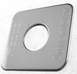 Switch Plate for Freightliner Engine Fan Manual/Automatic Stainless GG#68778