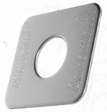 Switch Plate for Freightliner Engine Fan Manual/Automatic Stainless GG#68778