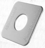 Switch Plate for Freightliner Engine Fan Manual/Automatic Stainless GG#68778