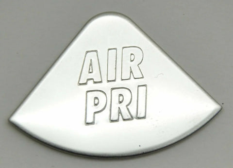 Gauge Emblem for Freightliner Air PRI Stainless Steel Block Letters GG#68788