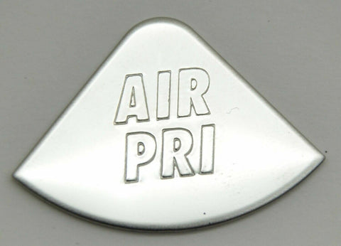 Gauge Emblem for Freightliner Air PRI Stainless Steel Block Letters GG#68788