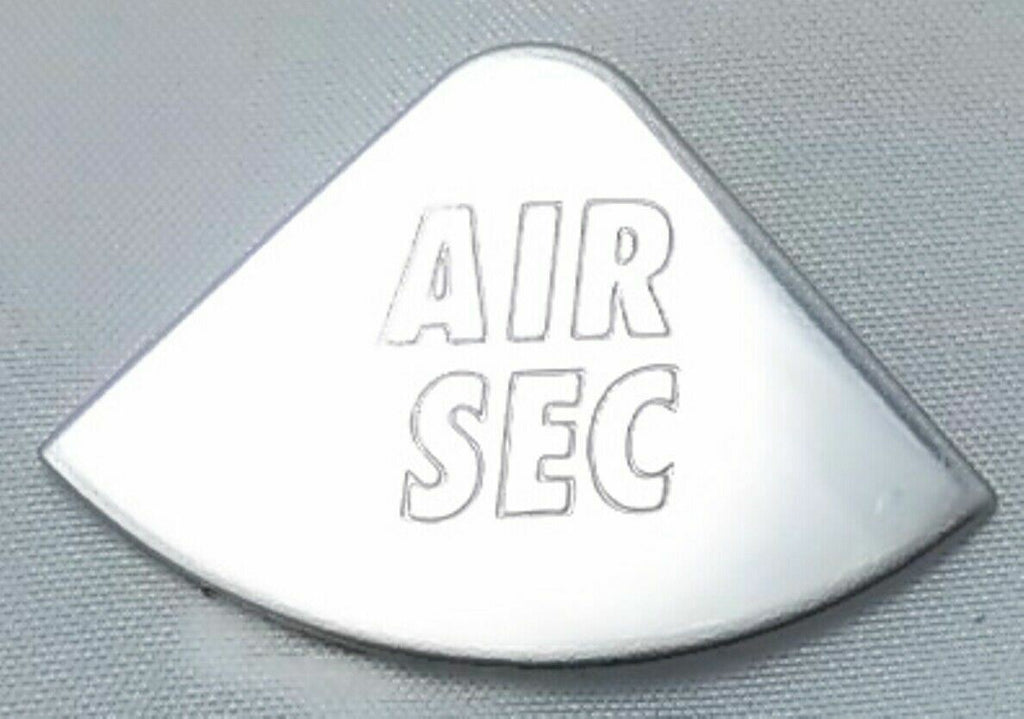 GG Gauge Emblem for Freightliner Air Sec Stainless Steel Block Letters #68789