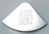 GG Gauge Emblem for Freightliner Air Sec Stainless Steel Block Letters #68789
