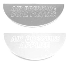 GG Gauge Emblems for Freightliner Air Pressure Applied & Air Dual PRI/ Sec-68810