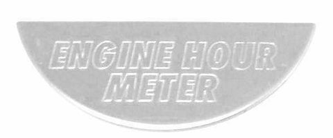 GG Gauge Emblem for Freightliner Engine Hour Meter Stainless Steel #68813