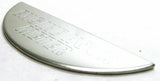 GG Gauge Emblem for Freightliner Engine Hour Meter Stainless Steel #68813