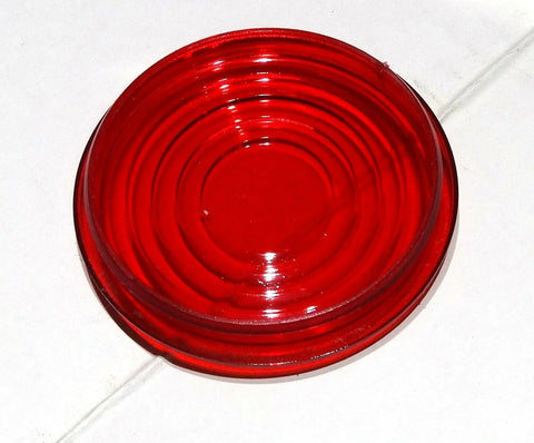 Dome Light Lens for Peterbilt 2006+ Cab Sleeper 1-9/16" Red Plastic GG#68975