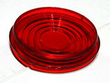 Dome Light Lens for Peterbilt 2006+ Cab Sleeper 1-9/16" Red Plastic GG#68975
