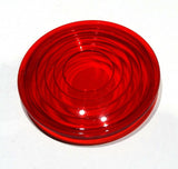 Dome Light Lens for Peterbilt 2006+ Cab Sleeper 1-9/16" Red Plastic GG#68975