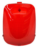 Dome Light Lens Rectangular for Various Models Peterbilt 2006-2020 Red GG#68985