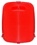 Dome Light Lens Rectangular for Various Models Peterbilt 2006-2020 Red GG#68985