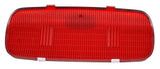 Upper Dome Light Lens for 379/378/357/385 Peterbilt 2006+ Red Plastic GG#69025