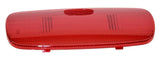 Upper Dome Light Lens for 379/378/357/385 Peterbilt 2006+ Red Plastic GG#69025