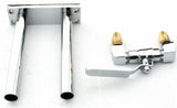GG Train Horn Air Valve Floor Mount Stand Chrome & Brass 7" Tall #69979