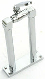 GG Train Horn Air Valve Floor Mount Stand Chrome & Brass 7" Tall #69979