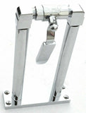 GG Train Horn Air Valve Floor Mount Stand Chrome & Brass 7" Tall #69979