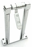 GG Train Horn Air Valve Floor Mount Stand Chrome & Brass 7" Tall #69979