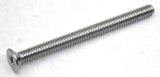 train horn floor mount stand screws(4) chrome plated 3" long 1/4" diameter