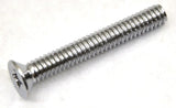 train horn floor mount stand screws(4) chrome plated 1 5/8" long 1/4" diameter