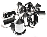 Nut Covers for 3/4" & 18MM Wrench/Socket Size 1-9/16" Tall-GG#70023-10 Pack