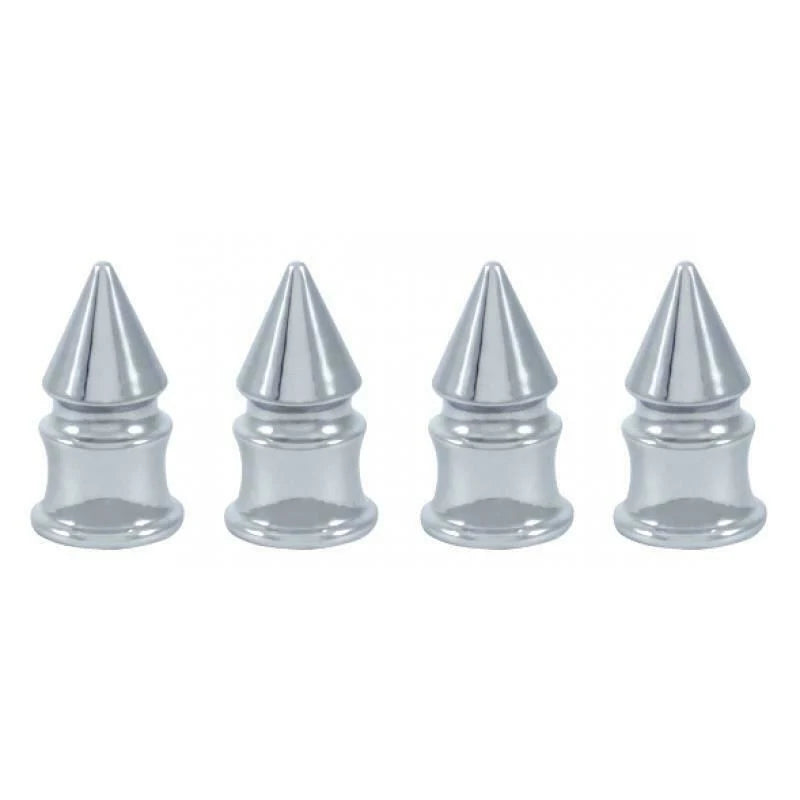 Valve Stem Caps for Standard Size Stem V Spike Style Plastic UP#70038 Set of 4