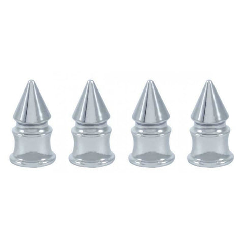 Valve Stem Caps for Standard Size Stem V Spike Style Plastic UP#70038 Set of 4