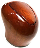 Fits Eaton Fuller 9/10 Speed Chrome Gearshift Knob & Cover Sloped Wood UP#70174