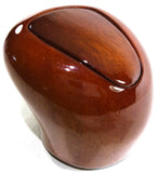 Fits Eaton Fuller 9/10 Speed Chrome Gearshift Knob & Cover Sloped Wood UP#70174