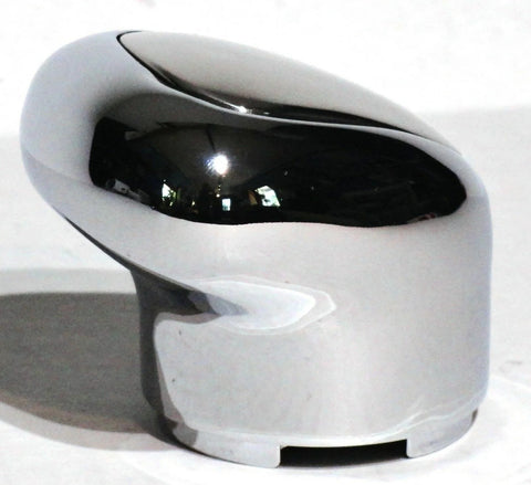 Fits Eaton Fuller 9/10 Speed Chrome Gearshift Knob Cover Sloped Aluminum UP70177