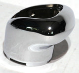 Fits Eaton Fuller 9/10 Speed Chrome Gearshift Knob Cover Sloped Aluminum UP70177