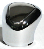 Fits Eaton Fuller 9/10 Speed Chrome Gearshift Knob Cover Sloped Aluminum UP70177