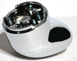 Fits Eaton Fuller 9/10 Speed Chrome Gearshift Knob Cover Sloped Aluminum UP70177