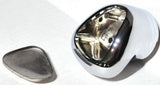 Fits Eaton Fuller 9/10 Speed Chrome Gearshift Knob Cover Sloped Aluminum UP70177