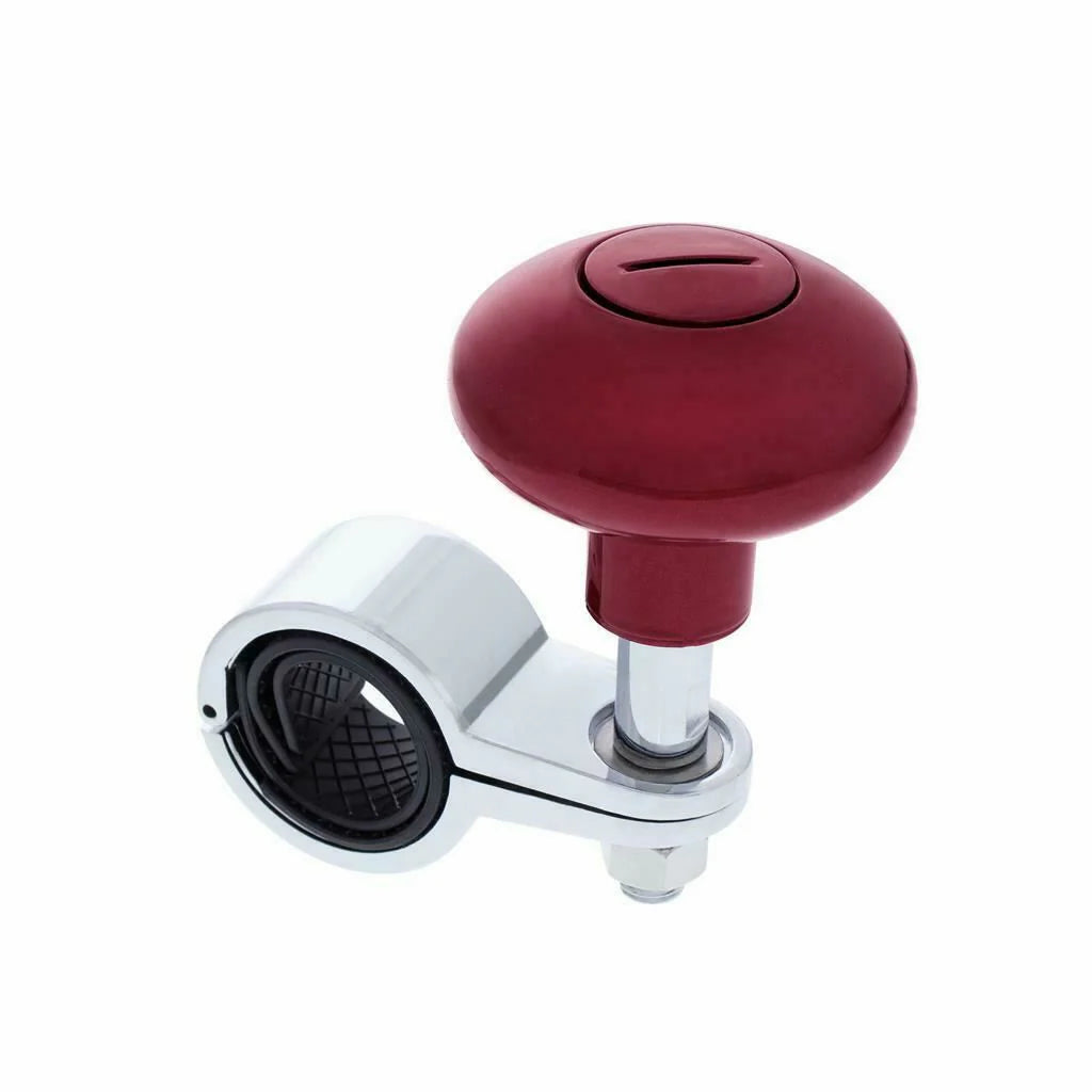 UP Steering Wheel Spinner for 1 1/8" to 1 5/16" O.D. Rim Candy Apple Red #70365