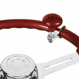 UP Steering Wheel Spinner for 1 1/8" to 1 5/16" O.D. Rim Candy Apple Red #70365