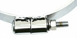 Exhaust Cab Mounting Clamp 8" Narrow for Kenworth Chrome Steel With Tab Style A