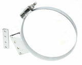 Exhaust Cab Mounting Clamp 8" Narrow for Kenworth Chrome Steel With Tab Style A