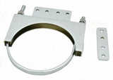Exhaust Cab Mounting Clamp 5" for Kenworth Chrome Steel With Tab U-Bolt Style B