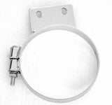 Exhaust Cab to Stack Mounting Bracket for Peterbilt Chrome 6" I.D. GG#70442 Each