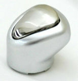 UP Gearshift Knob w/Cover for 13/15/18 Speed Eaton Fuller Silver #70595-176