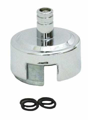 gear shift knob adaptor 7/16" top mount chrome self centering 13/18 speed Fuller